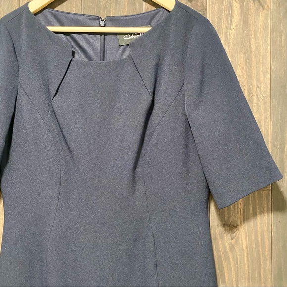 Chelsea Rose navy sheath dress size 10 - Picture 5 of 8